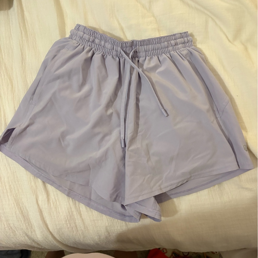 Lululemon Athletica Light Purple Women's Athletic Shorts